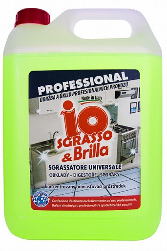SGRASSA & BRILLA odmašťovač 5l | Čistící a mycí prostředky - Speciální čističe - Kuchyně
